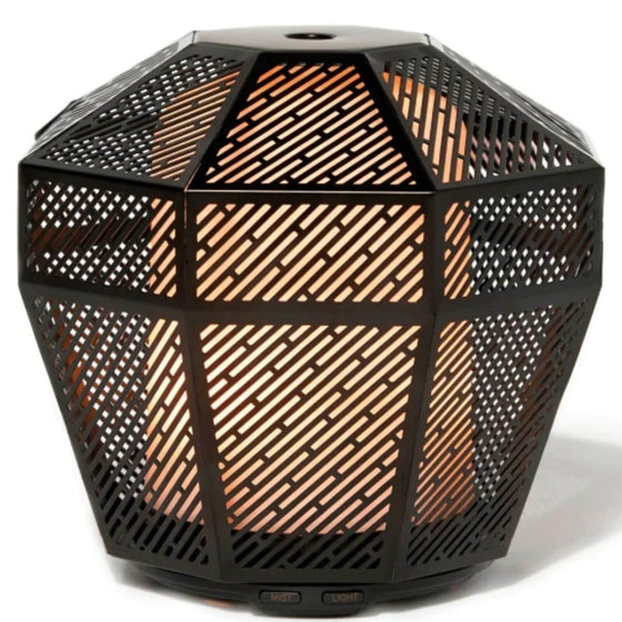 Luminarie Metal Aroma Diffuser - Black