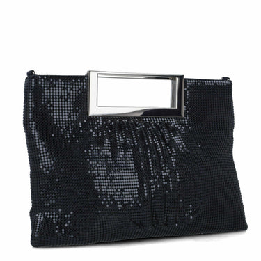 Menbur Black Chainmail Bag