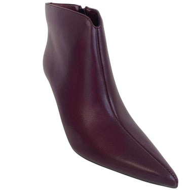 Menbur Burgundy Stiletto Sparkly Heel Boots