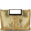 Menbur Gold Chainmail Bag