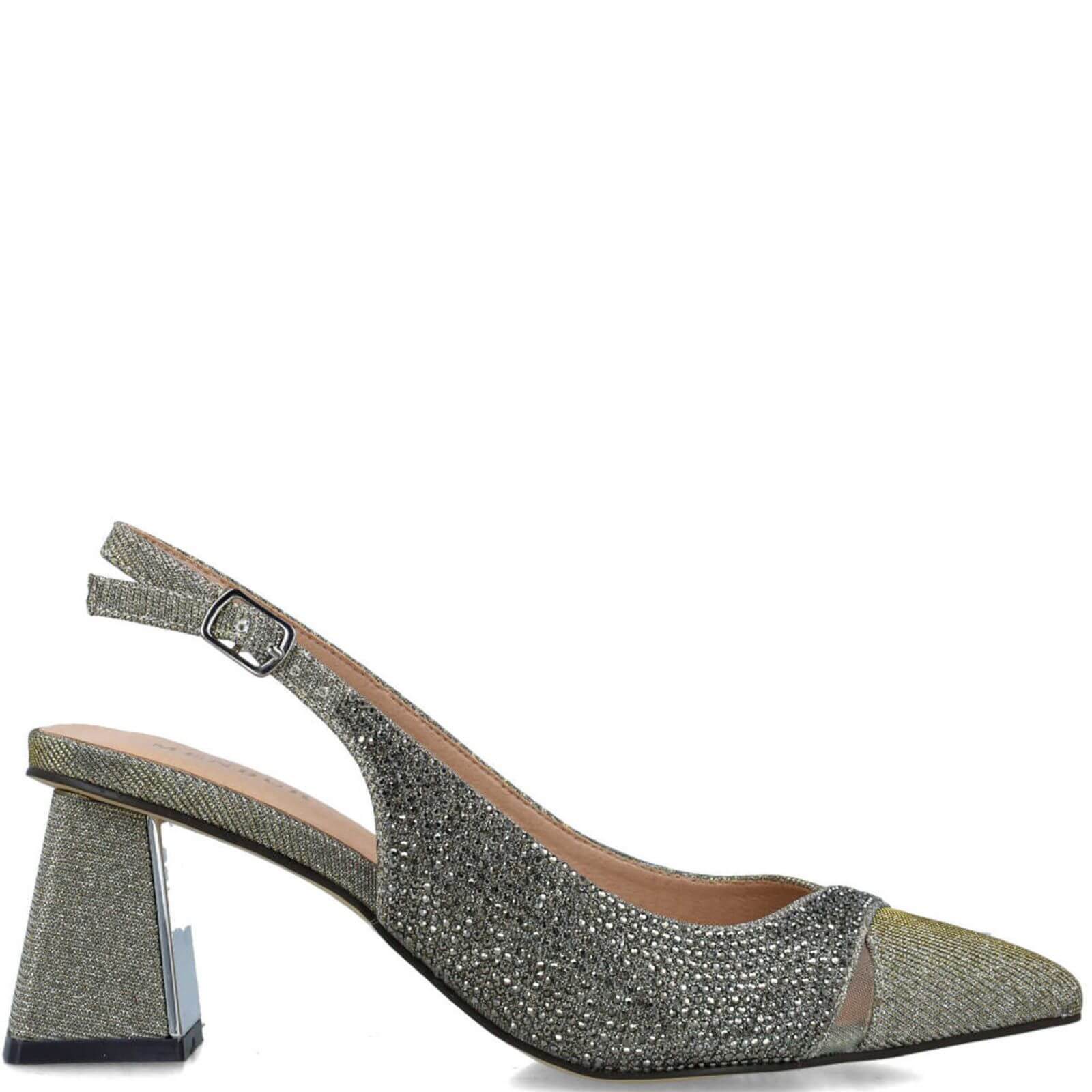 Sparkly sling 2024 back shoes