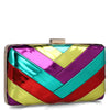 Menbur Multi Coloured Clutch Bag