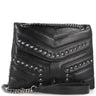 Menbur Small Black Studded Bag