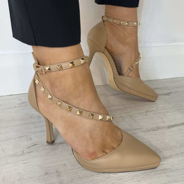 menbur-stone-studded-crossover-strap-shoe