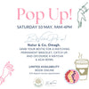 Be-Welded May Event Saturday 10 May - Natur & Co