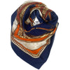 navy-orange-chain-sqaure-scarf