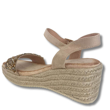 nude-embellished-wedge-sandals