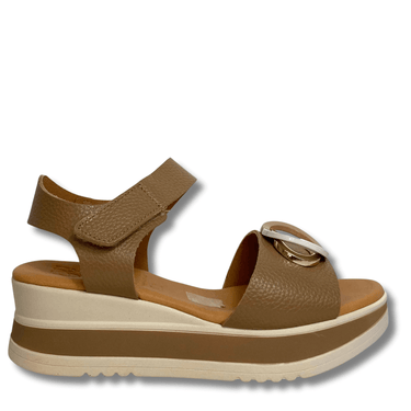 oh-my-sandals-taupe-leather-velcro-ankle-strap-gold-hardware-sandals