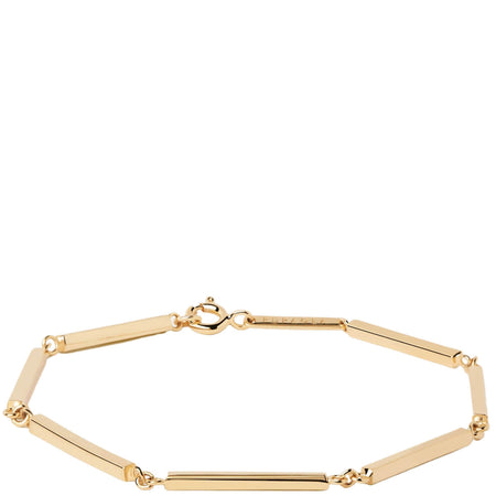 PDPAOLA Gold Bar Chain Bracelet