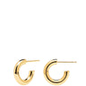 PDPAOLA Gold Cloud Hoop Earrings - Small