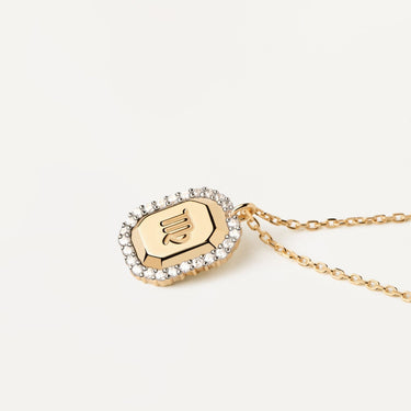 PDPAOLA Gold Virgo Necklace