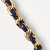PDPAOLA Midnight Rope & Gold Chain Bracelet