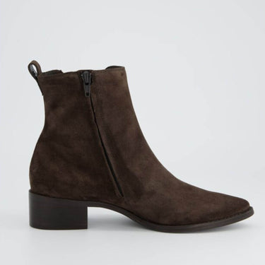 Paul Green Brown Suede Chelsea Boots