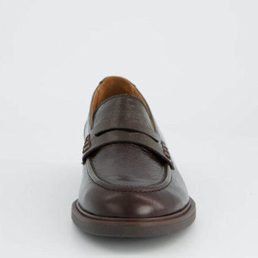 Paul Green Dark Brown Patent Leather Loafers