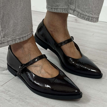 paul-green-dark-brown-patent-pointed-toe-ladies-shoes-aw26