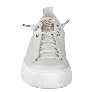 Paul Green Ivory Leather Elevated Sneakers