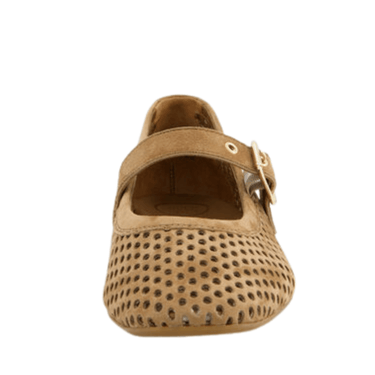 paul-green-light-brown-suede-mary-janes-front