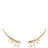 PDPAOLA Aqua Gold Climbing Earrings