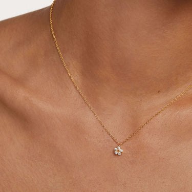PDPAOLA Daisy Gold Necklace