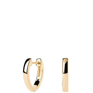 PDPAOLA Duke Gold Hoop Earrings