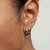 PDPAOLA Duke Silver Hoop Earrings