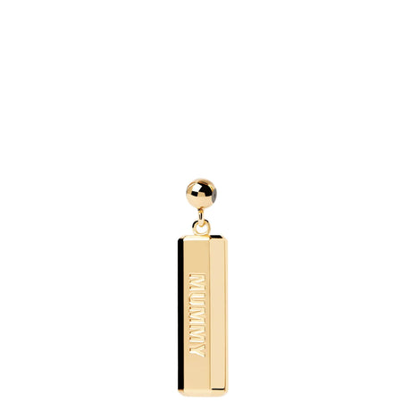 PDPAOLA Gold Bar Mummy Charm