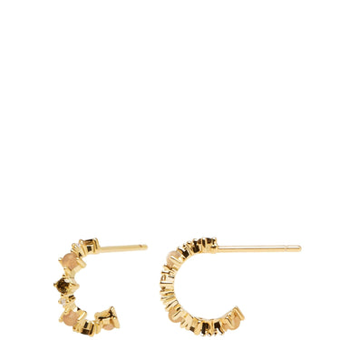 PDPAOLA Gold Glory Hoop Earrings