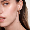 PDPAOLA Gold Halo Hoop Earrings