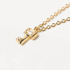 PDPAOLA Gold Key Necklace