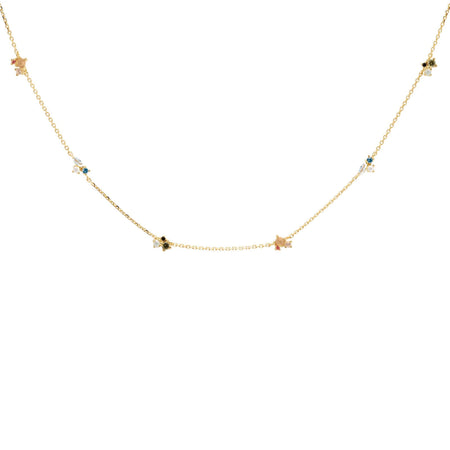 PDPAOLA Gold La Palette Necklace
