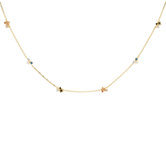 PDPAOLA Gold La Palette Necklace