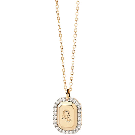 PDPAOLA Gold Leo Necklace