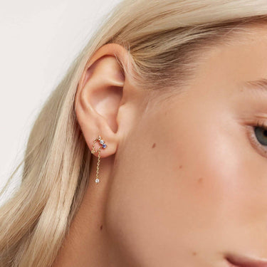 PDPAOLA Gold Mana Drop Earrings