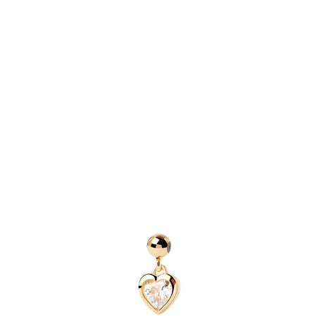 PDPAOLA Gold Mini Heart Charm