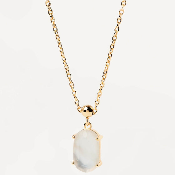 PDPAOLA Gold Mother Of Pearl Charm