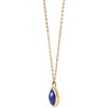 PDPAOLA Gold Nomad Lapis Lazuli Necklace