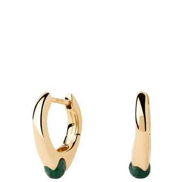 PDPAOLA Gold Oasis Hoop Earrings
