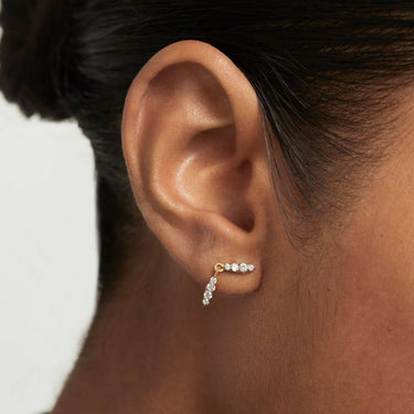 PDPAOLA Gold Spice Single Earring