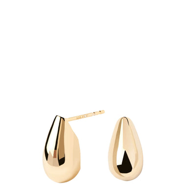 PDPAOLA Gold Sugar Earrings