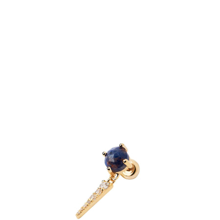 PDPAOLA Gold Yoki Sodalite Single Earring