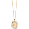 PDPAOLA Gold Zodiac Aquarius Necklace