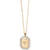 PDPAOLA Gold Zodiac Aries Necklace