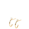 PDPAOLA Kita Gold Small Hoop Earrings