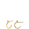 PDPAOLA Kita Gold Small Hoop Earrings