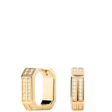 PDPAOLA Olympia Gold Hoop Earrings