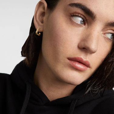 PDPAOLA Olympia Gold Hoop Earrings