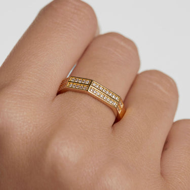 PDPAOLA Olympia Gold Ring
