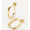 PDPAOLA Signature Gold Hoop Earrings