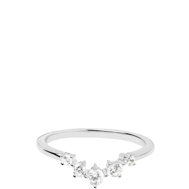 PDPAOLA Silver Ciel Ring