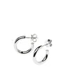 PDPAOLA Silver Cloud Hoop Earrings - Medium